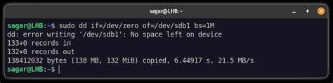 Linux zero out drive